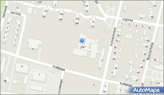 Kluczbork, Konopnickiej Marii, 17A, mapa Kluczbork