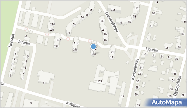 Kluczbork, Konopnickiej Marii, 19a, mapa Kluczbork