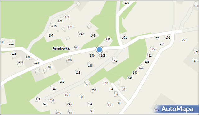 Kobielnik, Kobielnik, 105, mapa Kobielnik