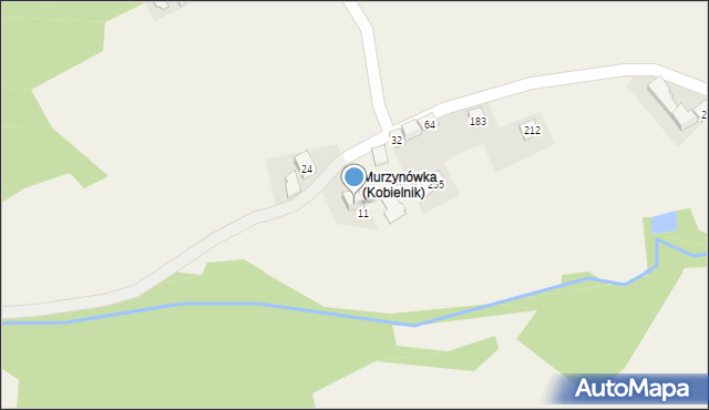 Kobielnik, Kobielnik, 11A, mapa Kobielnik