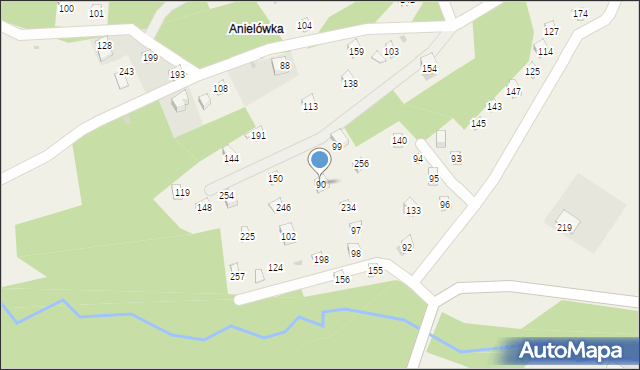 Kobielnik, Kobielnik, 90, mapa Kobielnik