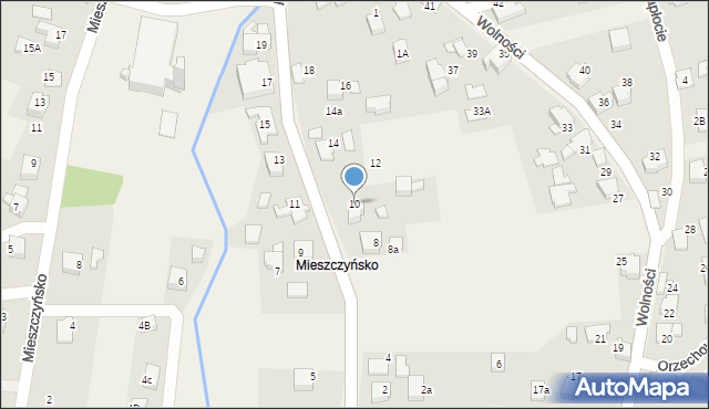 Kobiernice, Korzonkiewicza, ks., 10, mapa Kobiernice