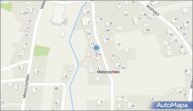 Kobiernice, Korzonkiewicza, ks., 11, mapa Kobiernice