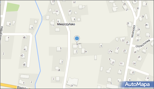 Kobiernice, Korzonkiewicza, ks., 4, mapa Kobiernice