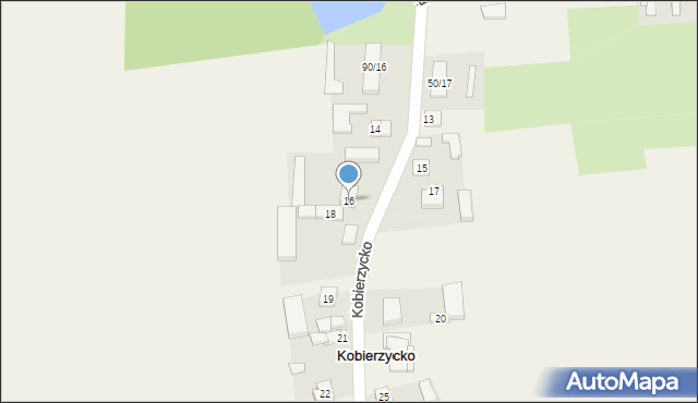 Kobierzycko, Kobierzycko, 16, mapa Kobierzycko