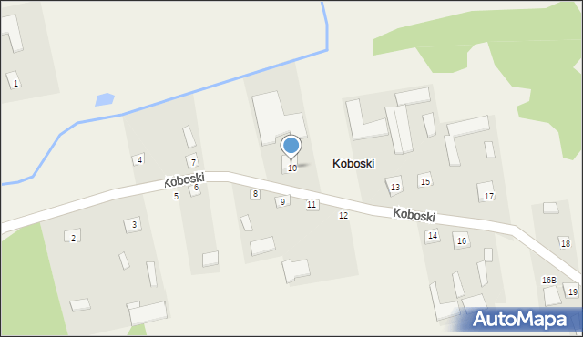 Koboski, Koboski, 10, mapa Koboski