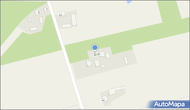 Kobuszyn, Kobuszyn, 11, mapa Kobuszyn