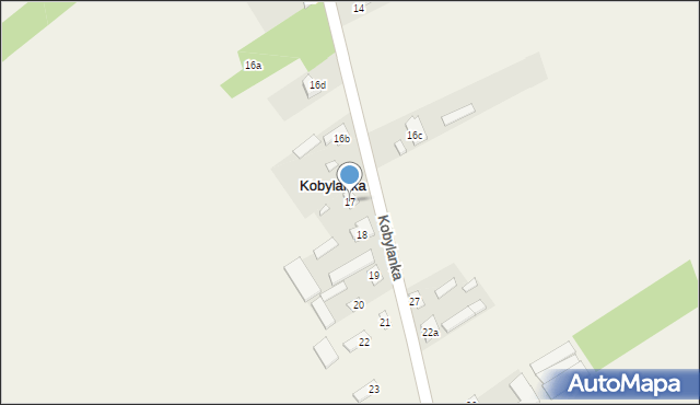 Kobylanka, Kobylanka, 17, mapa Kobylanka