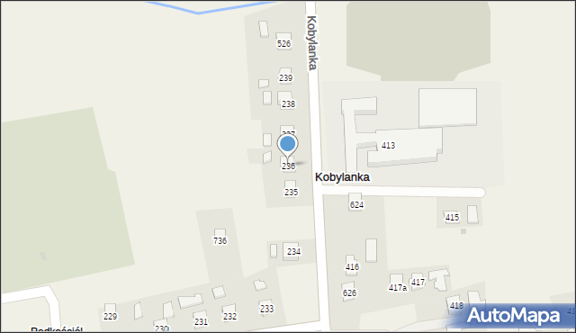 Kobylanka, Kobylanka, 236, mapa Kobylanka