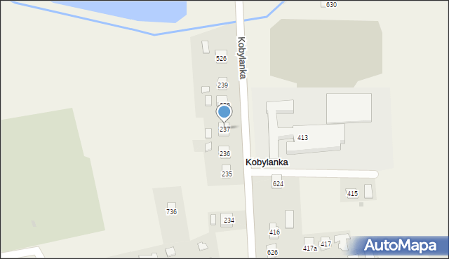 Kobylanka, Kobylanka, 237, mapa Kobylanka