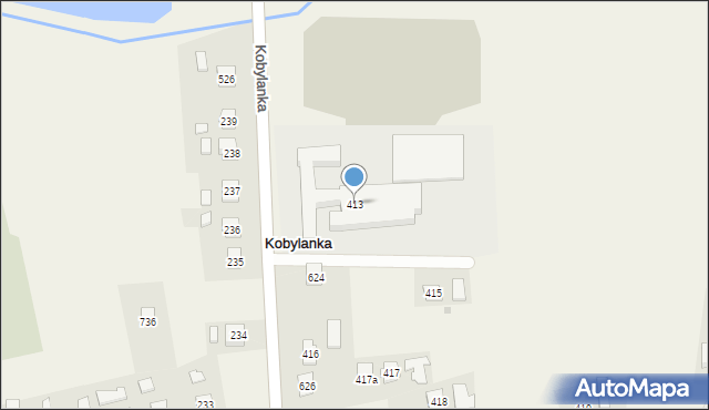 Kobylanka, Kobylanka, 413, mapa Kobylanka