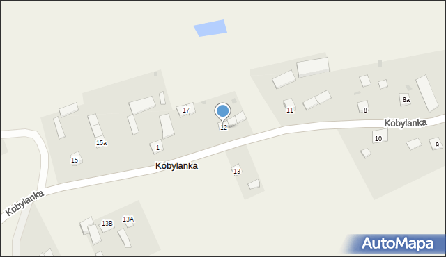 Kobylanka, Kobylanka, 12, mapa Kobylanka