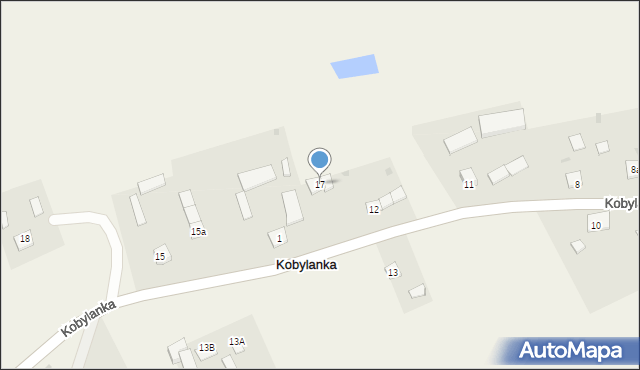 Kobylanka, Kobylanka, 17, mapa Kobylanka