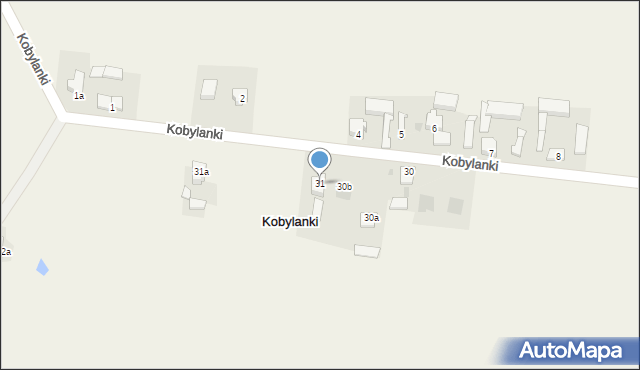 Kobylanki, Kobylanki, 31, mapa Kobylanki