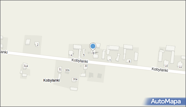 Kobylanki, Kobylanki, 6, mapa Kobylanki