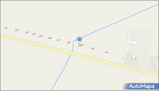Kobylany, Kobylany, 139, mapa Kobylany