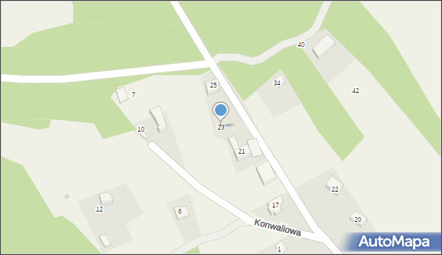 Kobylany, Kościuszki Tadeusza, gen., 23, mapa Kobylany