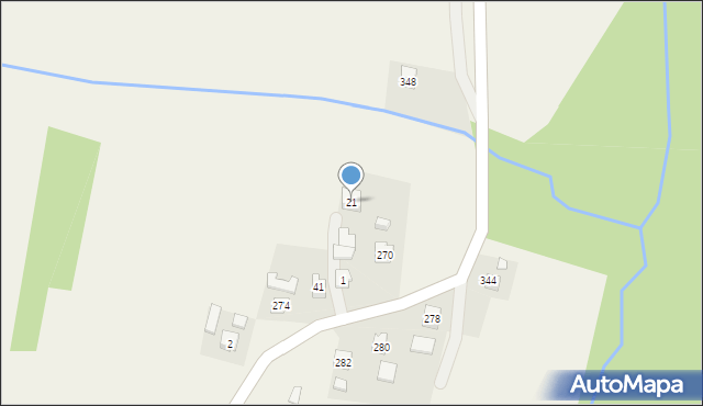 Kobylany, Kobylany, 21, mapa Kobylany