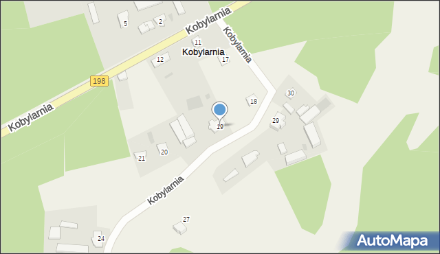 Kobylarnia, Kobylarnia, 19, mapa Kobylarnia