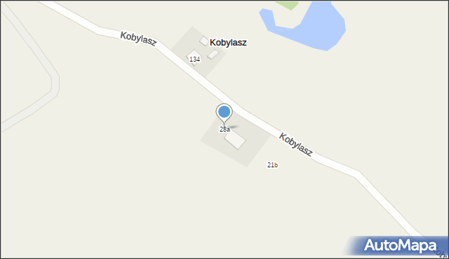 Kobylasz, Kobylasz, 28a, mapa Kobylasz