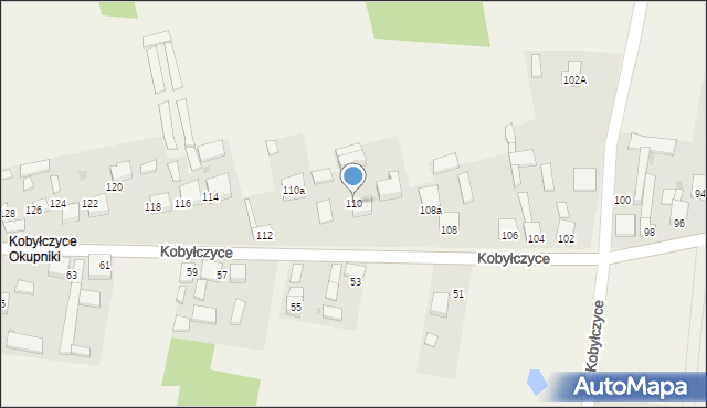 Kobyłczyce, Kobyłczyce, 110, mapa Kobyłczyce