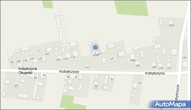 Kobyłczyce, Kobyłczyce, 110a, mapa Kobyłczyce