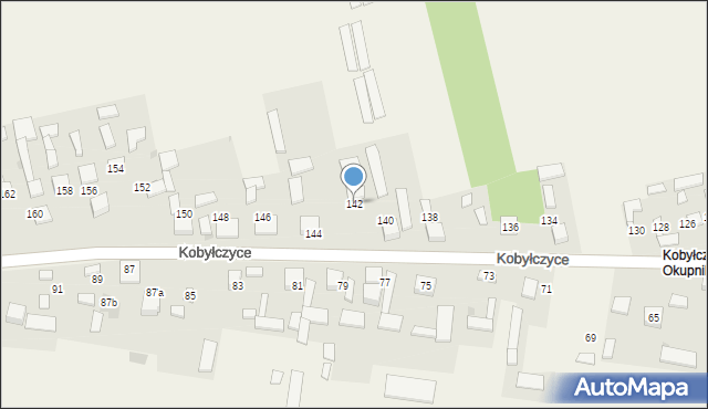 Kobyłczyce, Kobyłczyce, 142, mapa Kobyłczyce