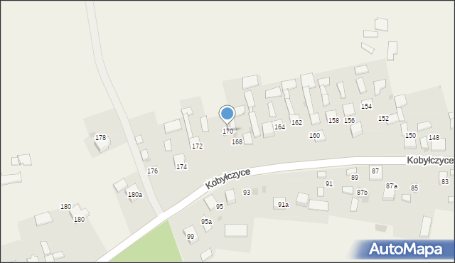 Kobyłczyce, Kobyłczyce, 170, mapa Kobyłczyce