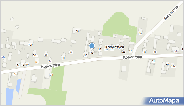 Kobyłczyce, Kobyłczyce, 54, mapa Kobyłczyce