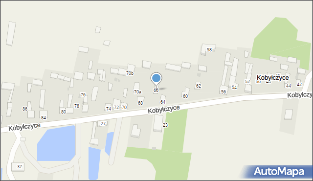 Kobyłczyce, Kobyłczyce, 66, mapa Kobyłczyce