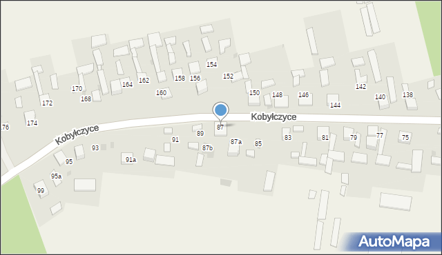 Kobyłczyce, Kobyłczyce, 87, mapa Kobyłczyce