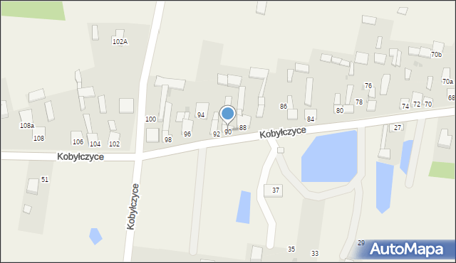 Kobyłczyce, Kobyłczyce, 90, mapa Kobyłczyce