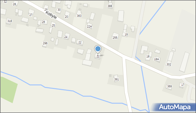 Kobyle, Kobyle, 21, mapa Kobyle