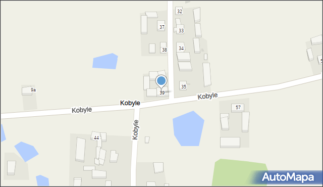 Kobyle, Kobyle, 39, mapa Kobyle