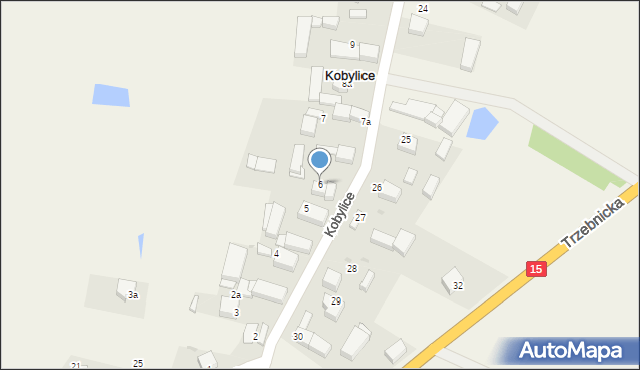 Kobylice, Kobylice, 6, mapa Kobylice