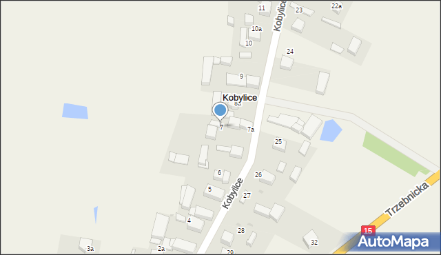 Kobylice, Kobylice, 7, mapa Kobylice