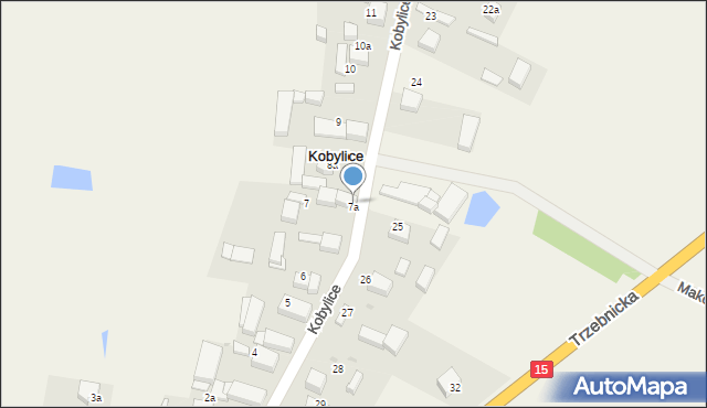 Kobylice, Kobylice, 8, mapa Kobylice