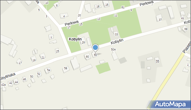 Kobylin, Kobylin, 50, mapa Kobylin