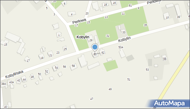 Kobylin, Kobylin, 52, mapa Kobylin