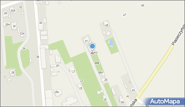 Kobylin, Kobylin, 88C, mapa Kobylin