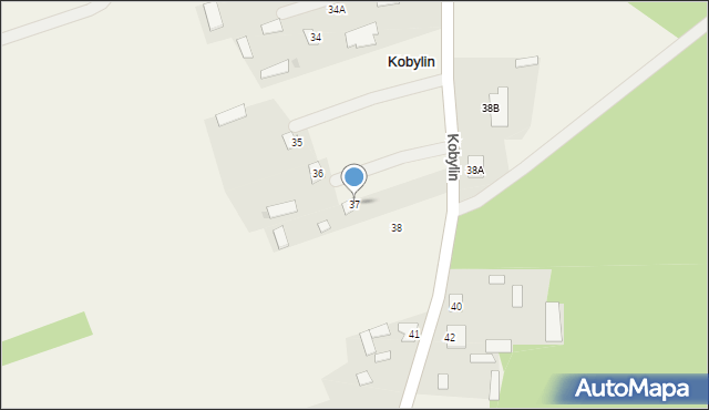 Kobylin, Kobylin, 37, mapa Kobylin