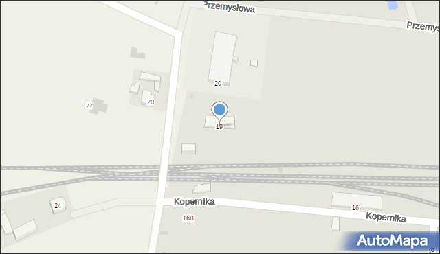 Kobylin, Kopernika Mikołaja, 19, mapa Kobylin