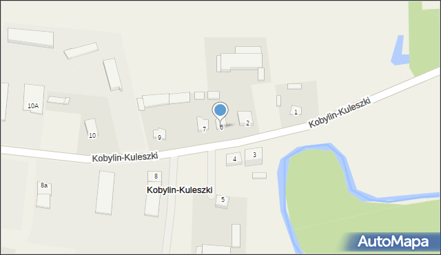 Kobylin-Kuleszki, Kobylin-Kuleszki, 6, mapa Kobylin-Kuleszki