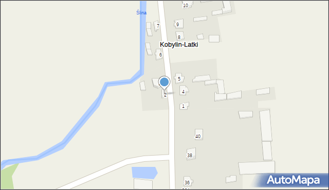 Kobylin-Latki, Kobylin-Latki, 2, mapa Kobylin-Latki
