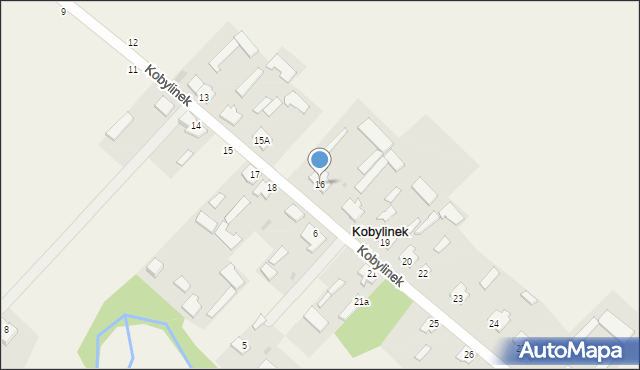 Kobylinek, Kobylinek, 16, mapa Kobylinek