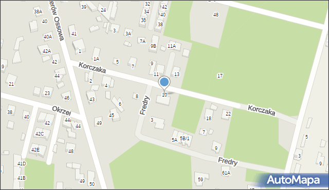 Kobyłka, Korczaka Janusza, 10, mapa Kobyłka