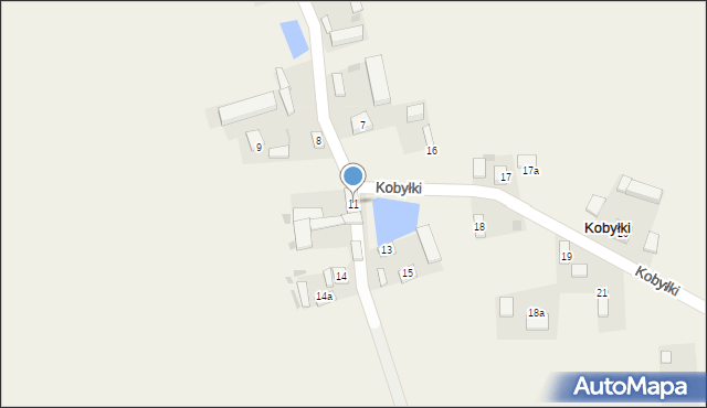 Kobyłki, Kobyłki, 11, mapa Kobyłki