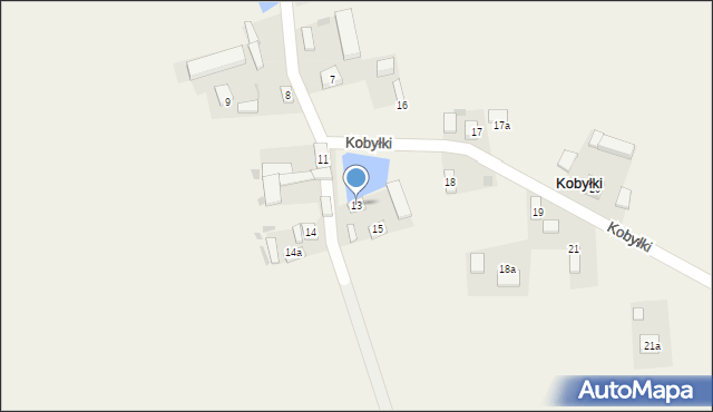 Kobyłki, Kobyłki, 13, mapa Kobyłki