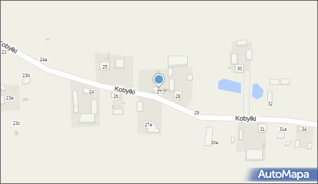 Kobyłki, Kobyłki, 27, mapa Kobyłki