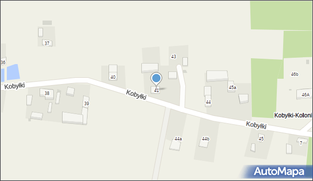 Kobyłki, Kobyłki, 41, mapa Kobyłki